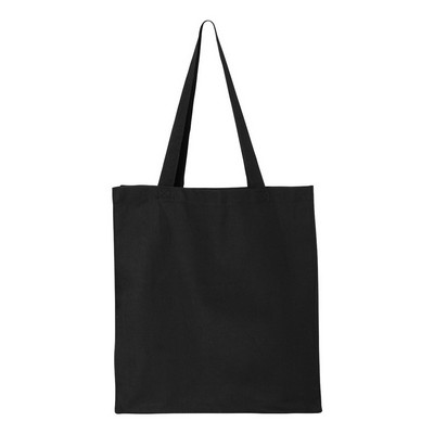 Q-Tees™ Canvas Gusset Shopper Bag (Blank)