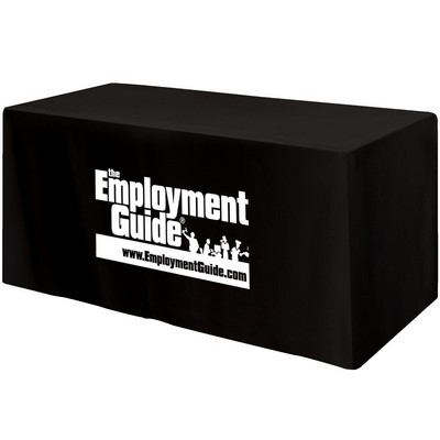 Fitted 3-sided Table Cover - fits 4' standard table